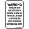 Signmission Safety Sign, 12 in Height, Aluminum, 18 in Length, 25149 A-1218-25149 - alternate 1
